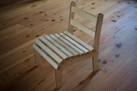 すのこ椅子/Slatted Chair